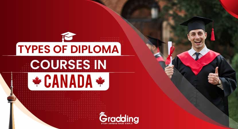 Gradding.com has mentioned top diploma courses in Canada.